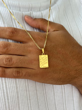 Cargar imagen en el visor de la galería, Cadena Trenzada 60cm + Dije Salmo