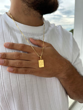 Cargar imagen en el visor de la galería, Cadena Trenzada 60cm + Dije Salmo