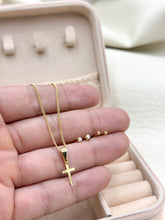 Cargar imagen en el visor de la galería, Combo Cadena + Dije Cruz + Topos Regalo