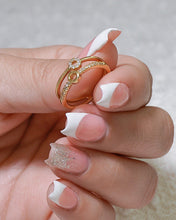 Cargar imagen en el visor de la galería, Anillo Diamantes Continuos (Ajustable a tu medida)